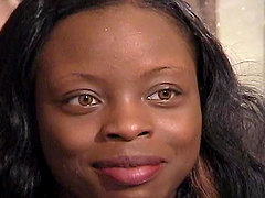 Regan Senter fucks a hot ebony girl in missionary and cowgirl positions