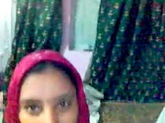 Most Beautiful indian Muslim with boyfriend while man records